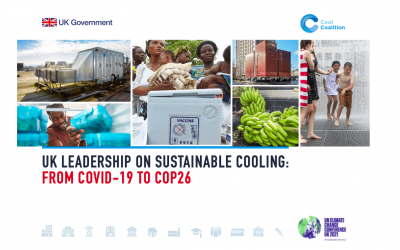 UK Leadership on sustainable cooling: From COVID-19 to COP26 document published