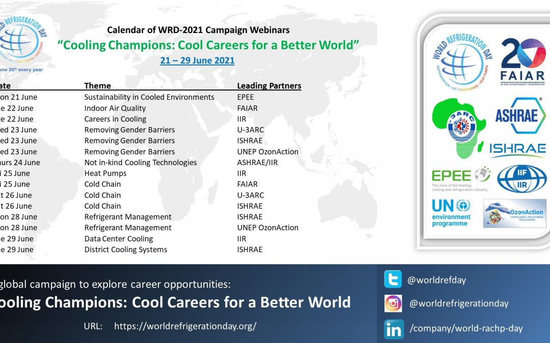 Webinars Promote “Cool Careers” for World Refrigeration Day